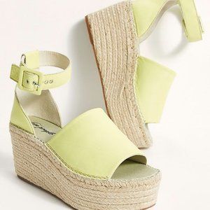 NIB Free People Coastal Platform Wedges